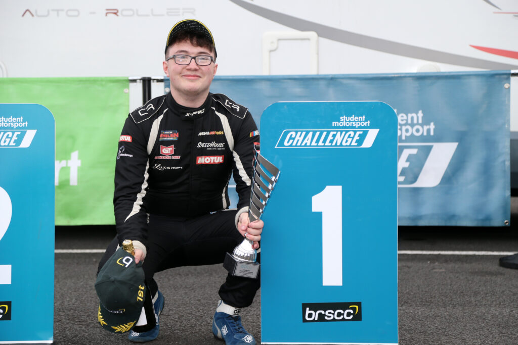 Ben Creanor - Race Winner at Croft round of CityCar Cup 2022 and Student Motorsport Challenge